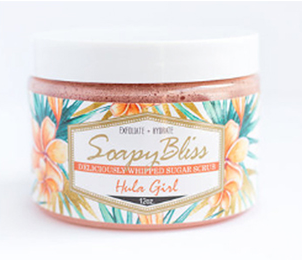Soapy Bliss Sugar Scrub Hula Girl flavor