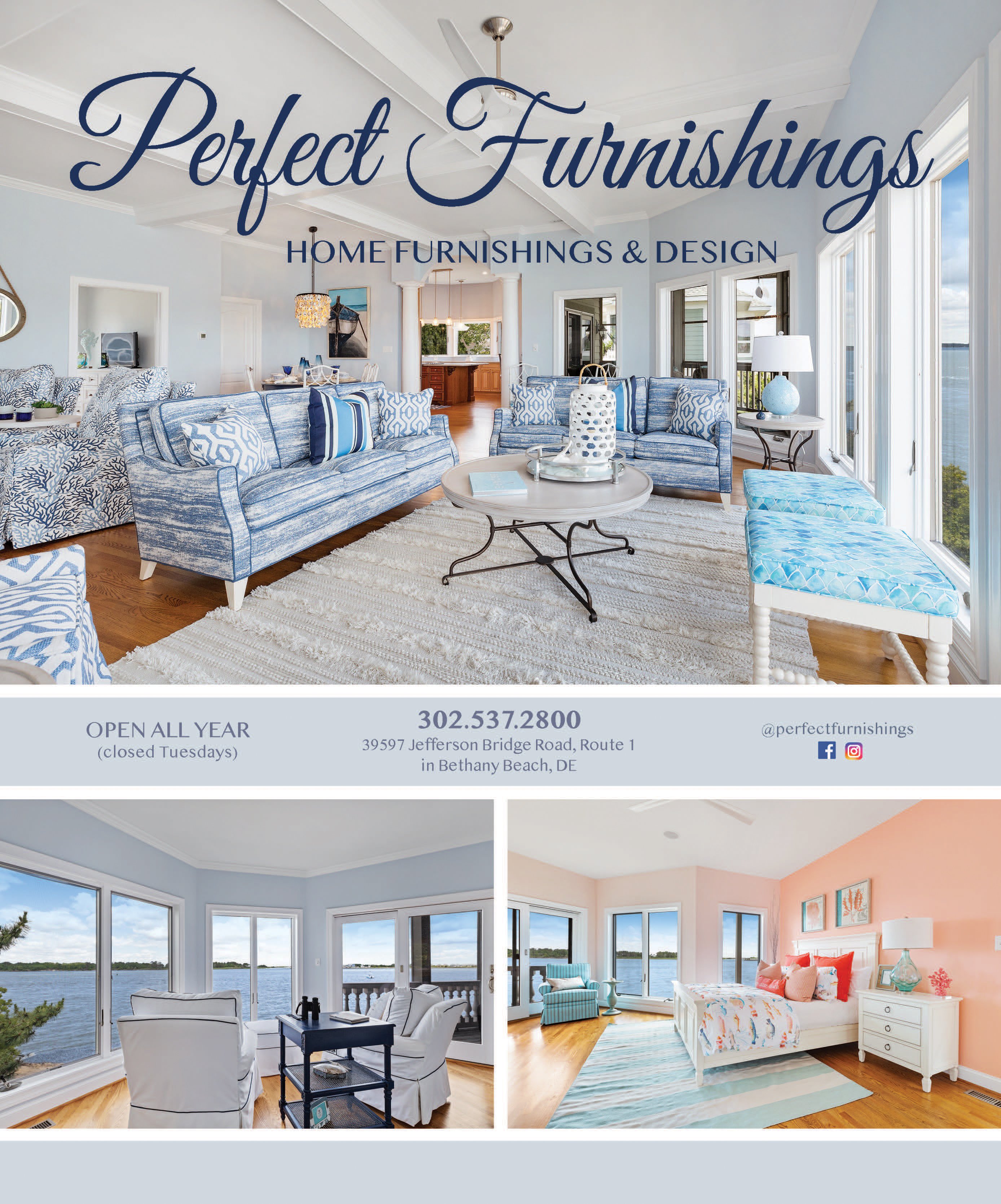 Perfect Furnishings Home Furnishings & Design Advertisement