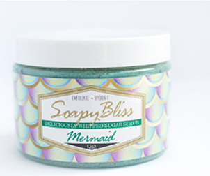 Soapy Bliss Sugar Scrub Mermaid flavor